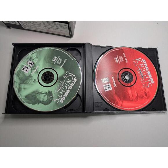 Star Wars Knights of the Old Republic PC 2003 4-Disc Set Manual & Original Box - Picture 7 of 7